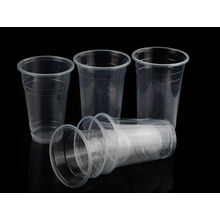 16oz Drinking Pet Plastic Cups with Dome Lid Take out